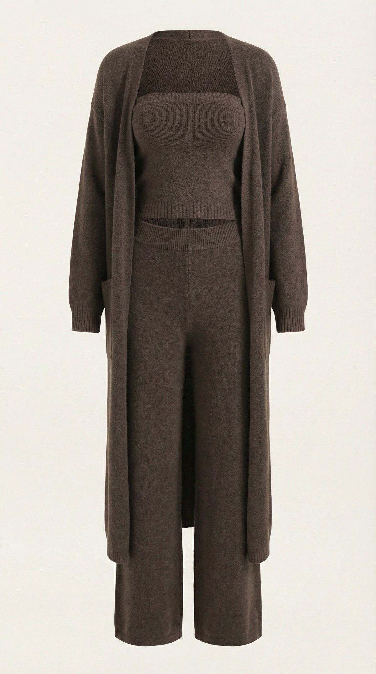 María Indira™ | Conjunto de Ropa de Casa Jeanne Strick