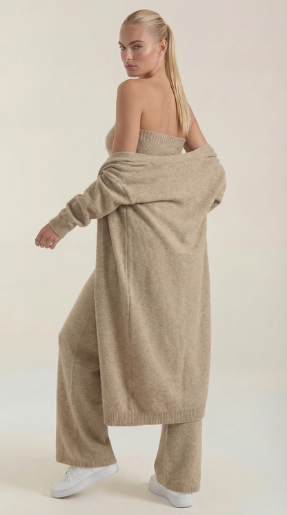 María Indira™ | Conjunto de Ropa de Casa Jeanne Strick