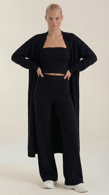 María Indira™ | Conjunto de Ropa de Casa Jeanne Strick