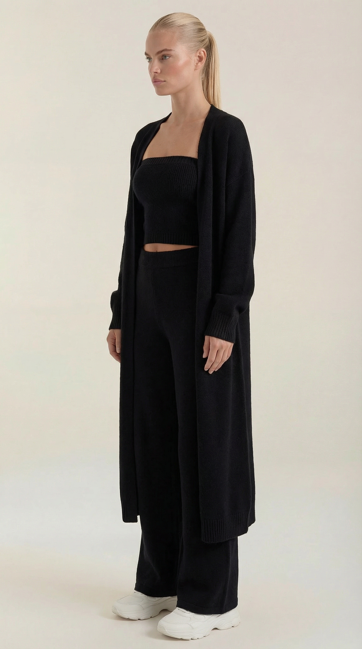 María Indira™ | Conjunto de Ropa de Casa Jeanne Strick