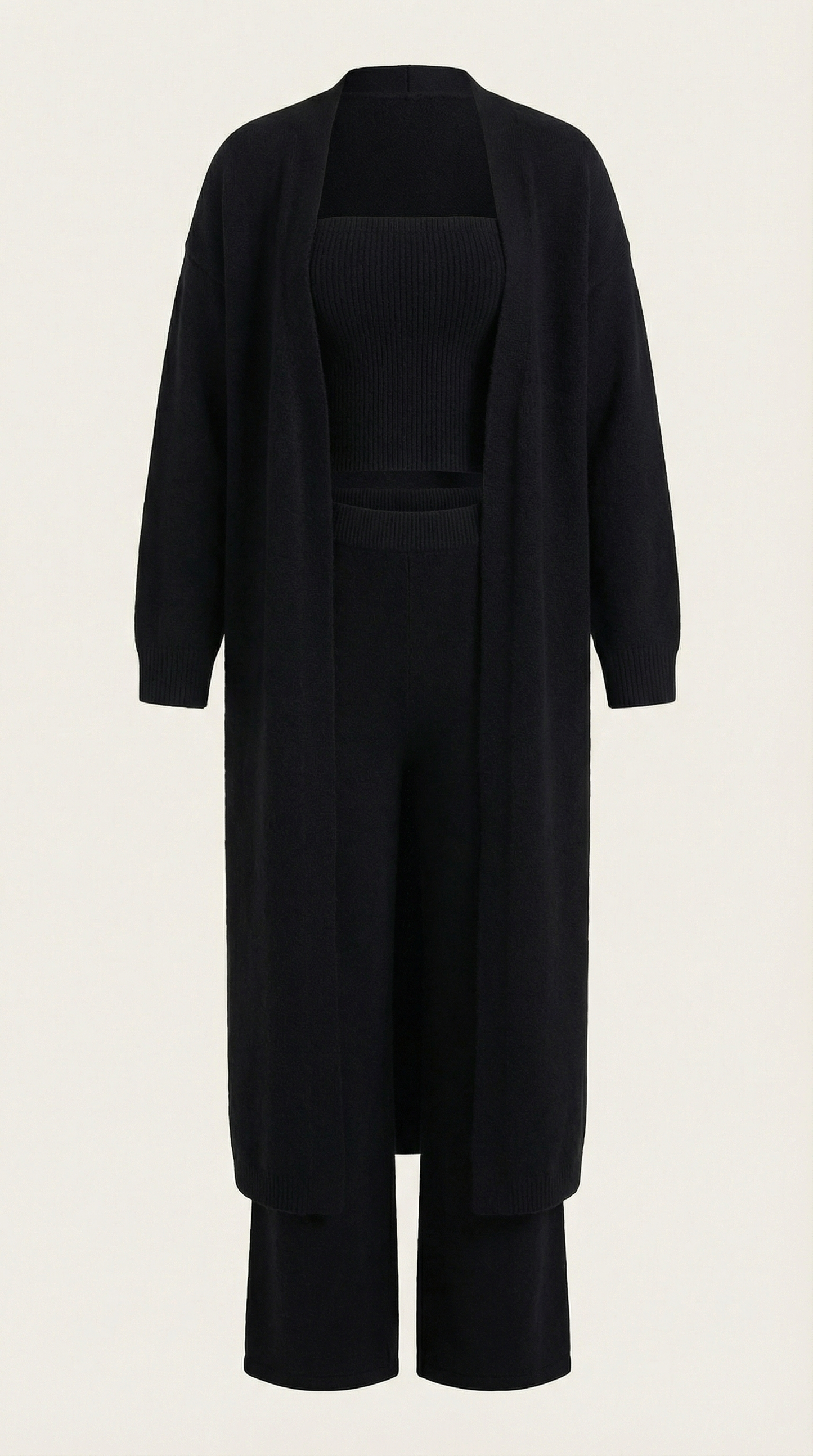 María Indira™ | Conjunto de Ropa de Casa Jeanne Strick