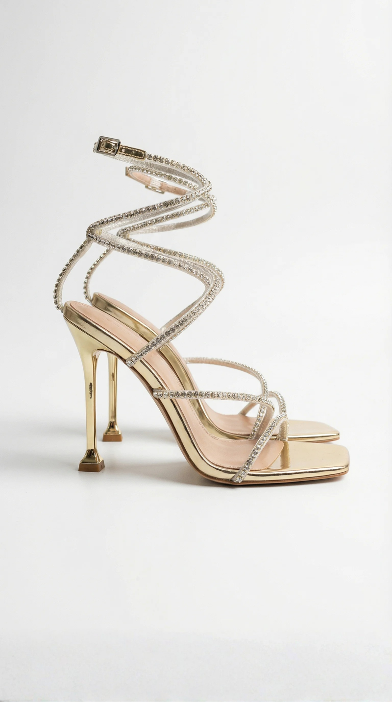 María Carmela™ | Tacones Jennifer medio con resorte en el tobillo