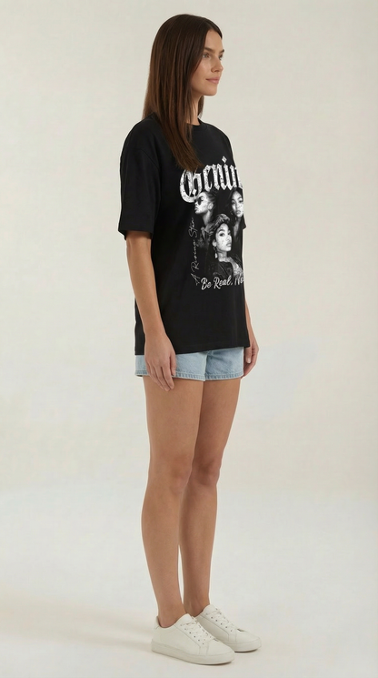 Yara Onelia™ | Camiseta Oversize con Diseño Gráfico