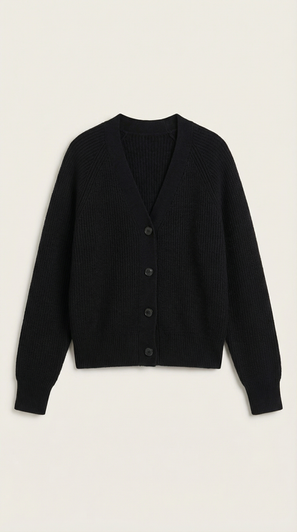 Olalla Josefina™ | Cardigan con escote en V y cierre de botones