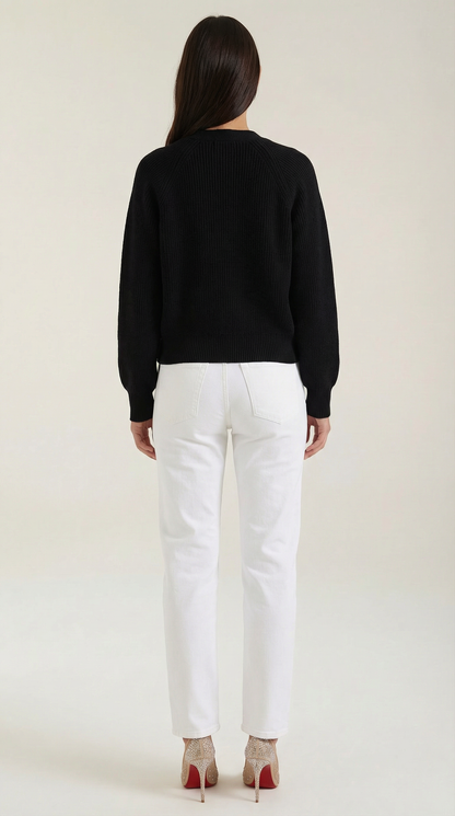 Olalla Josefina™ | Cardigan con escote en V y cierre de botones