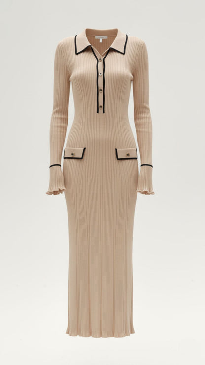 Rosa Antonia™ | Vestido Bodycon Maxivolumen de Josephine