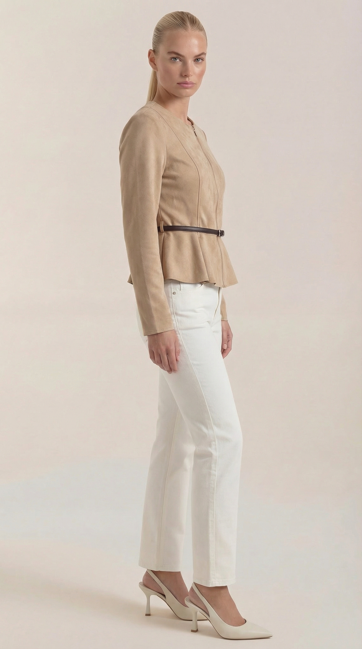 Soledad Azzurra™ | Chaqueta con Detalle Peplum