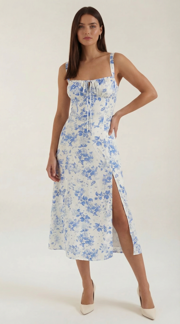 Ana Amelie™ | Vestido Josie Midi de Verano