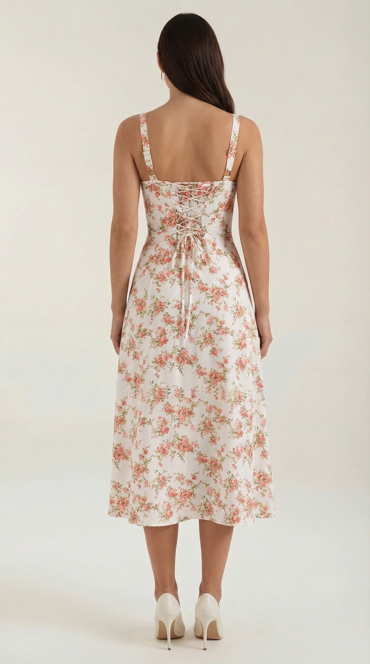Rosa Paloma™ | Vestido Midi Josie - Alta Calidad