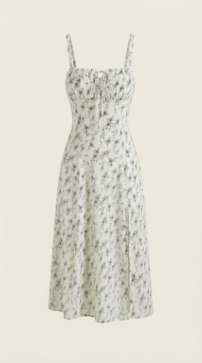 Rosa Paloma™ | Vestido Midi Josie - Alta Calidad