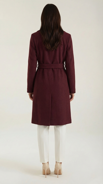 Zósima Joana™ | Wool Coat with Belt