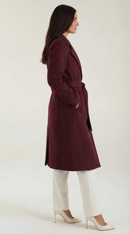 Zósima Joana™ | Wool Coat with Belt