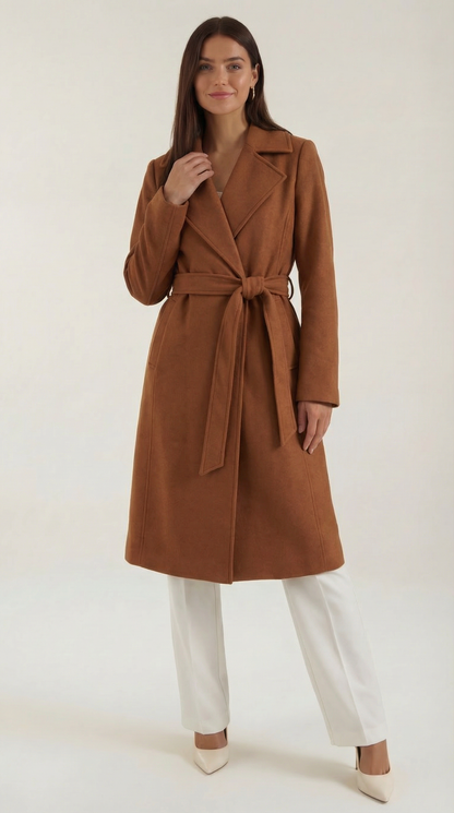 Zósima Joana™ | Wool Coat with Belt