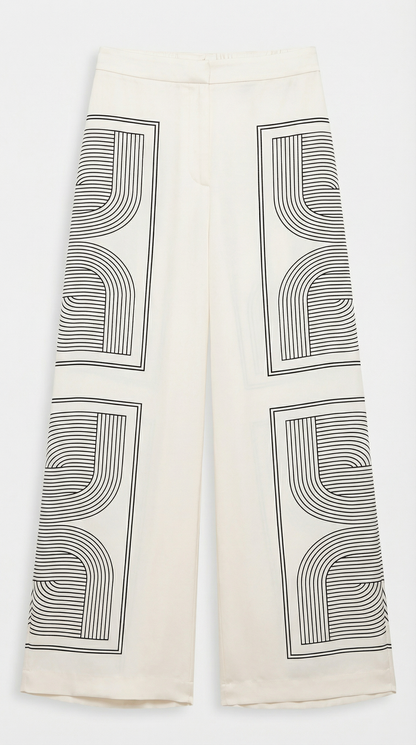 María Corina™ | Pantalones Jude Graphic de pierna ancha
