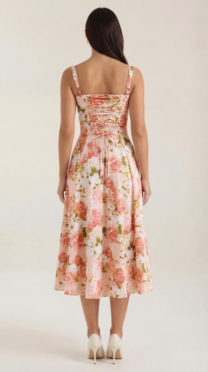 Manuela Cindy™ | Vestido Midi de Verano - Alta calidad