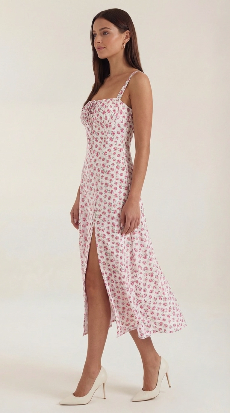 Manuela Cindy™ | Vestido Midi de Verano - Alta calidad