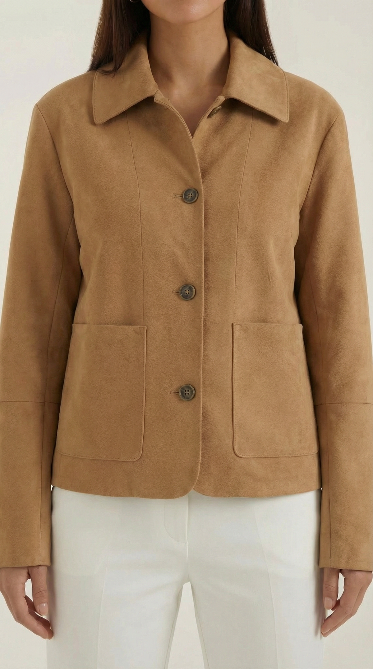 Ana Clara™ | Chaqueta Suave Julie con Cierre de Botones