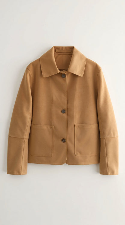 Wren Xiana™ | Chaqueta Suave con Cierre de Botones