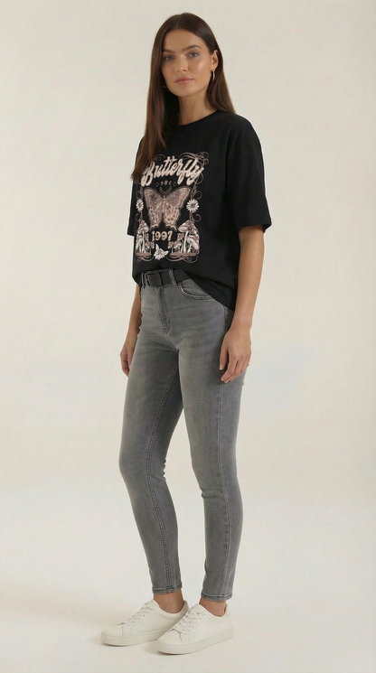 Adoración Palmira™ | Camiseta Gráfica Oversize