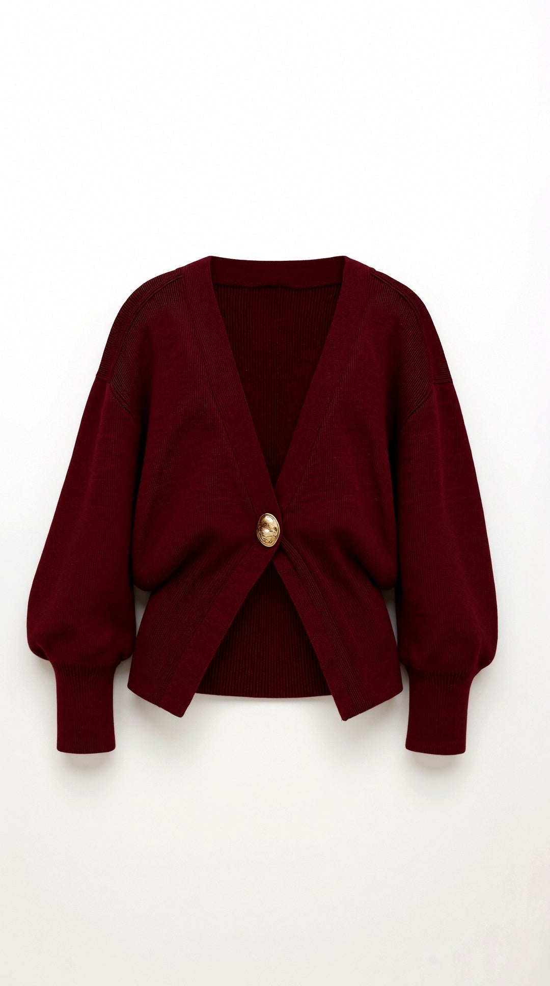 Rosa Noelia™ | Suéter de punto Kathleen con cuello en V
