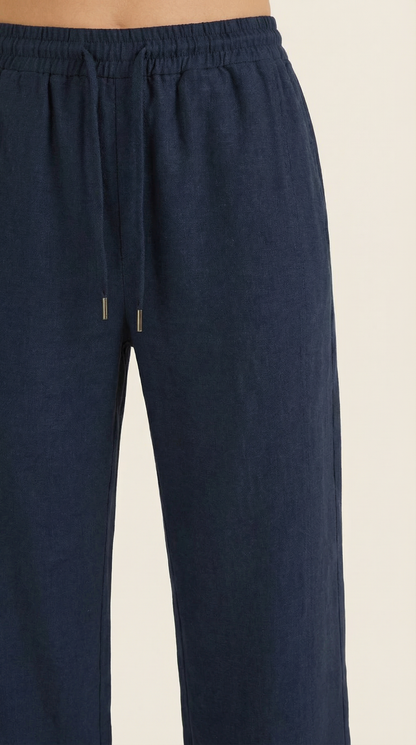 María Damaris™ | Jeans anchos Kendra con cordón
