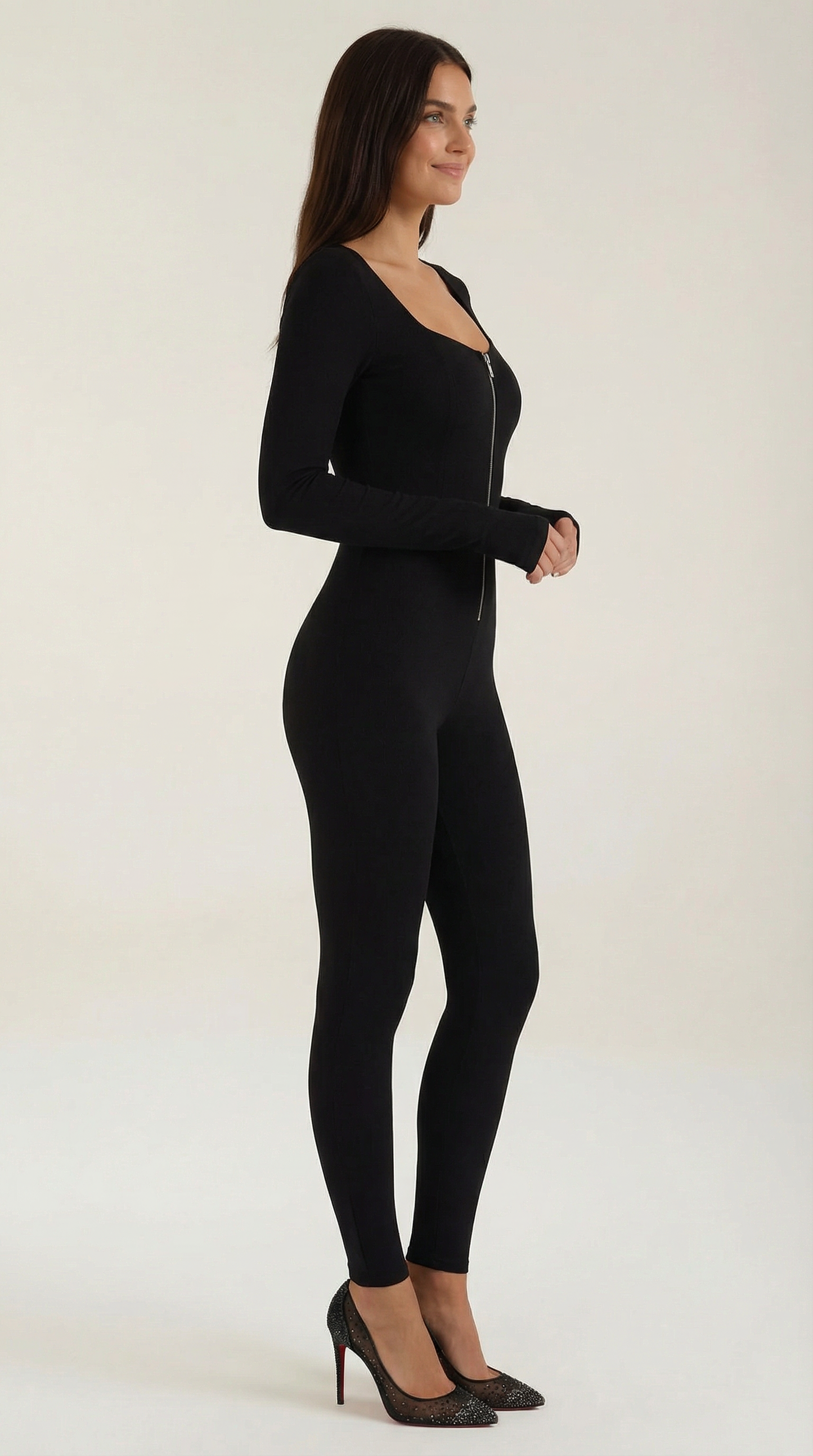 Sonia Lucinda™ | Body con cierre de cremallera