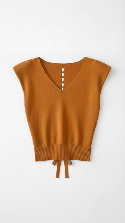 Ana Eulalia™ | Blusa Kim con escote en V