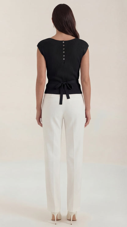 Ana Eulalia™ | Blusa Kim con escote en V