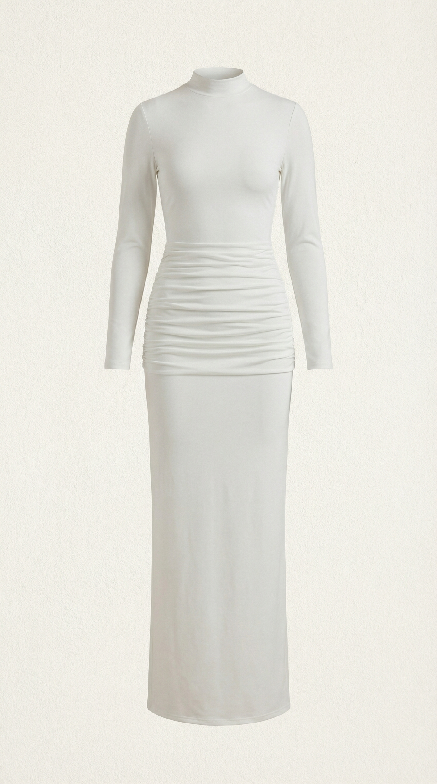 Ana Paula™ | Maxi Vestido Krista de Cuello Alto