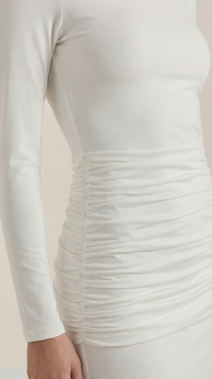 Ana Paula™ | Maxi Vestido Krista de Cuello Alto