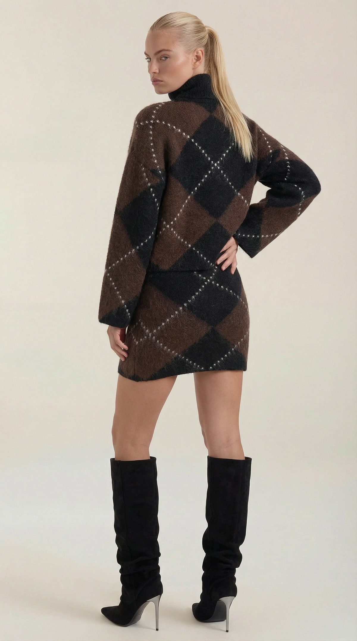 Rita Evelia™ | Suéter de Cuello Alto Kristen