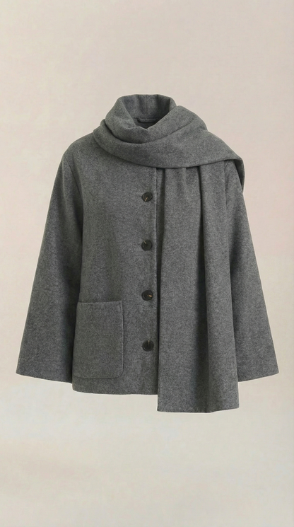 Valentina Clotilde™ | Gemütlicher Mantel-Cape