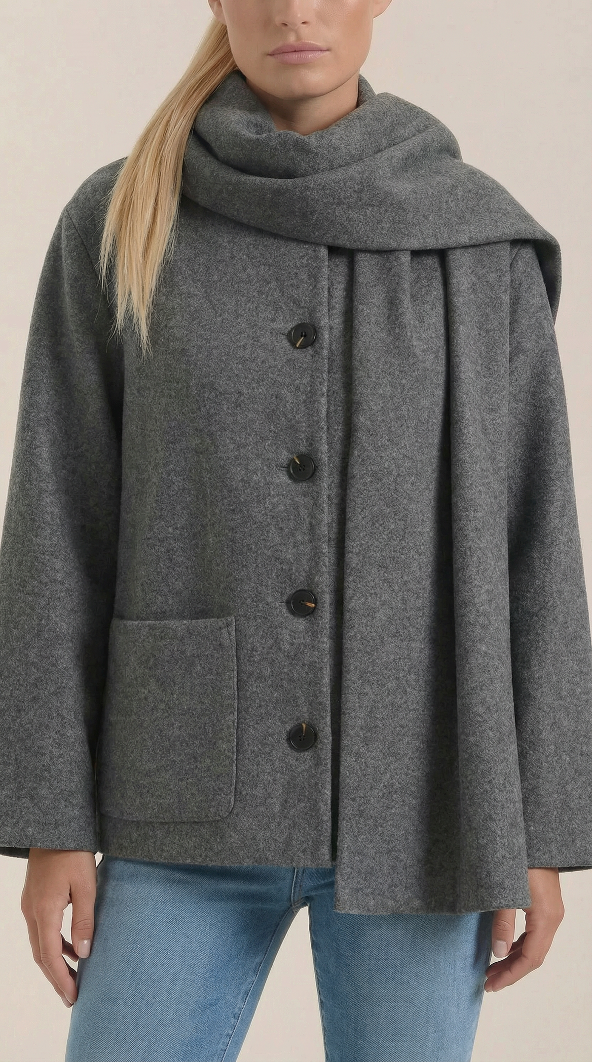 Valentina Clotilde™ | Gemütlicher Mantel-Cape