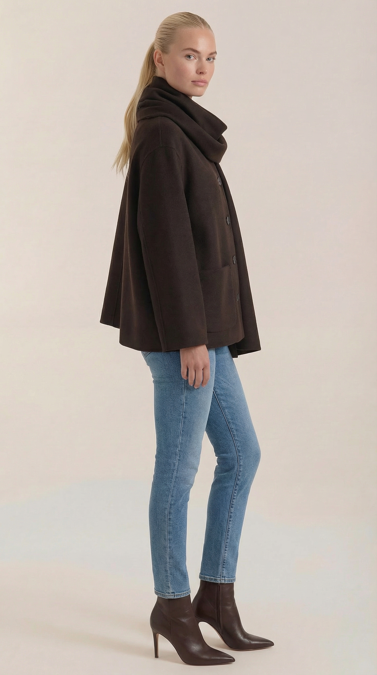Valentina Clotilde™ | Gemütlicher Mantel-Cape