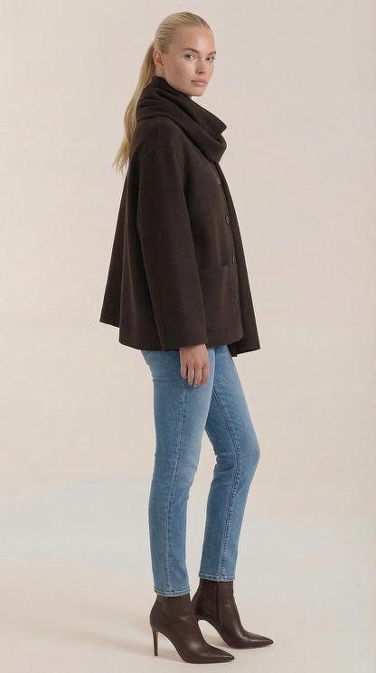 Valentina Clotilde™ | Gemütlicher Mantel-Cape