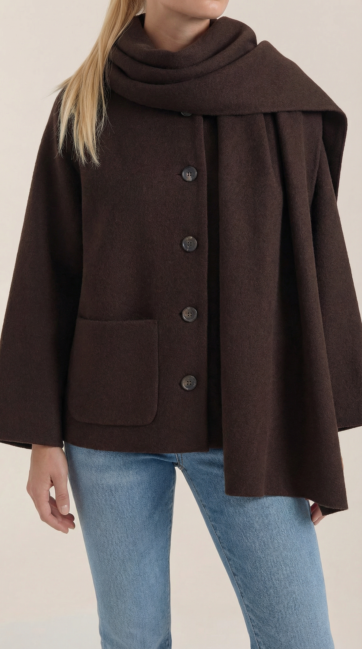 Valentina Clotilde™ | Gemütlicher Mantel-Cape