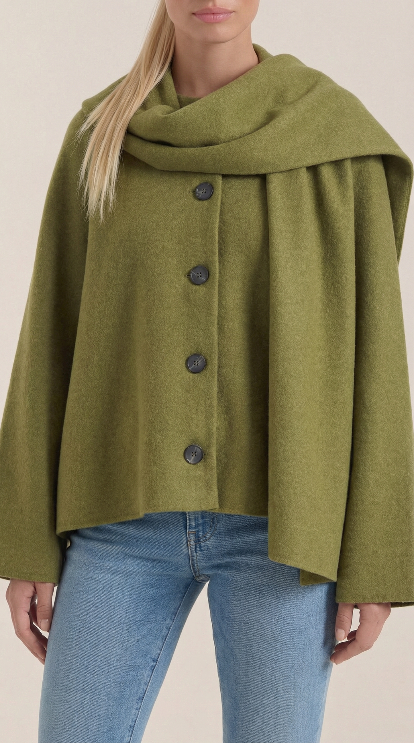 Valentina Clotilde™ | Gemütlicher Mantel-Cape