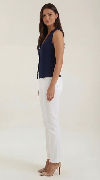 Rosa Casilda™ | Chaleco de Punto Lily
