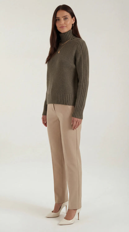 Aurea Milagros™ | Suéter Oversize de Cuello Alto