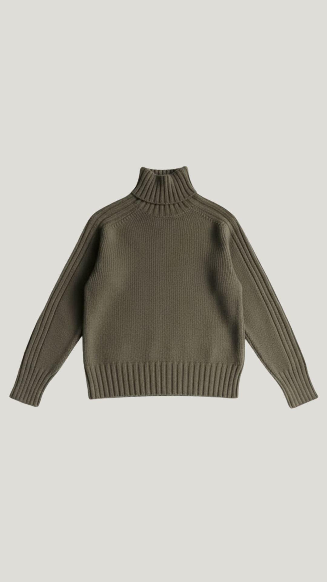 Aurea Milagros™ | Suéter Oversize de Cuello Alto