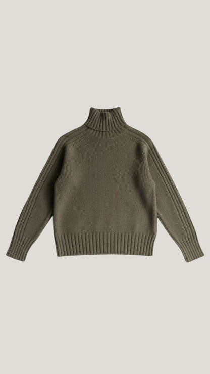 Aurea Milagros™ | Suéter Oversize de Cuello Alto