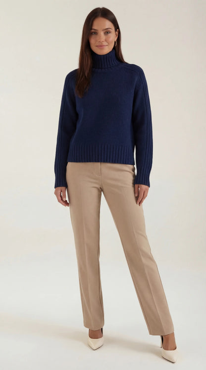 Aurea Milagros™ | Suéter Oversize de Cuello Alto