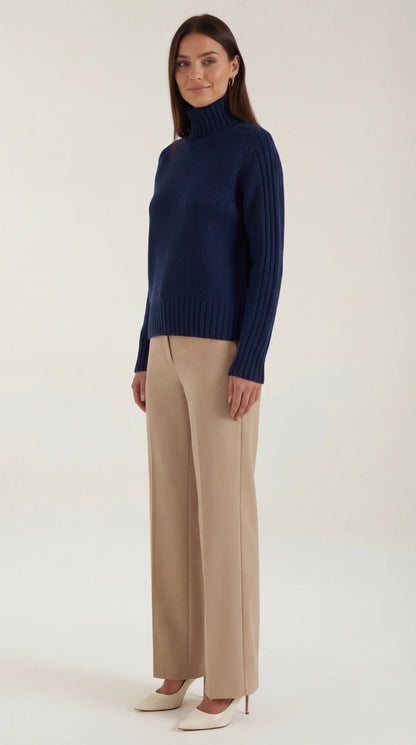 Aurea Milagros™ | Suéter Oversize de Cuello Alto