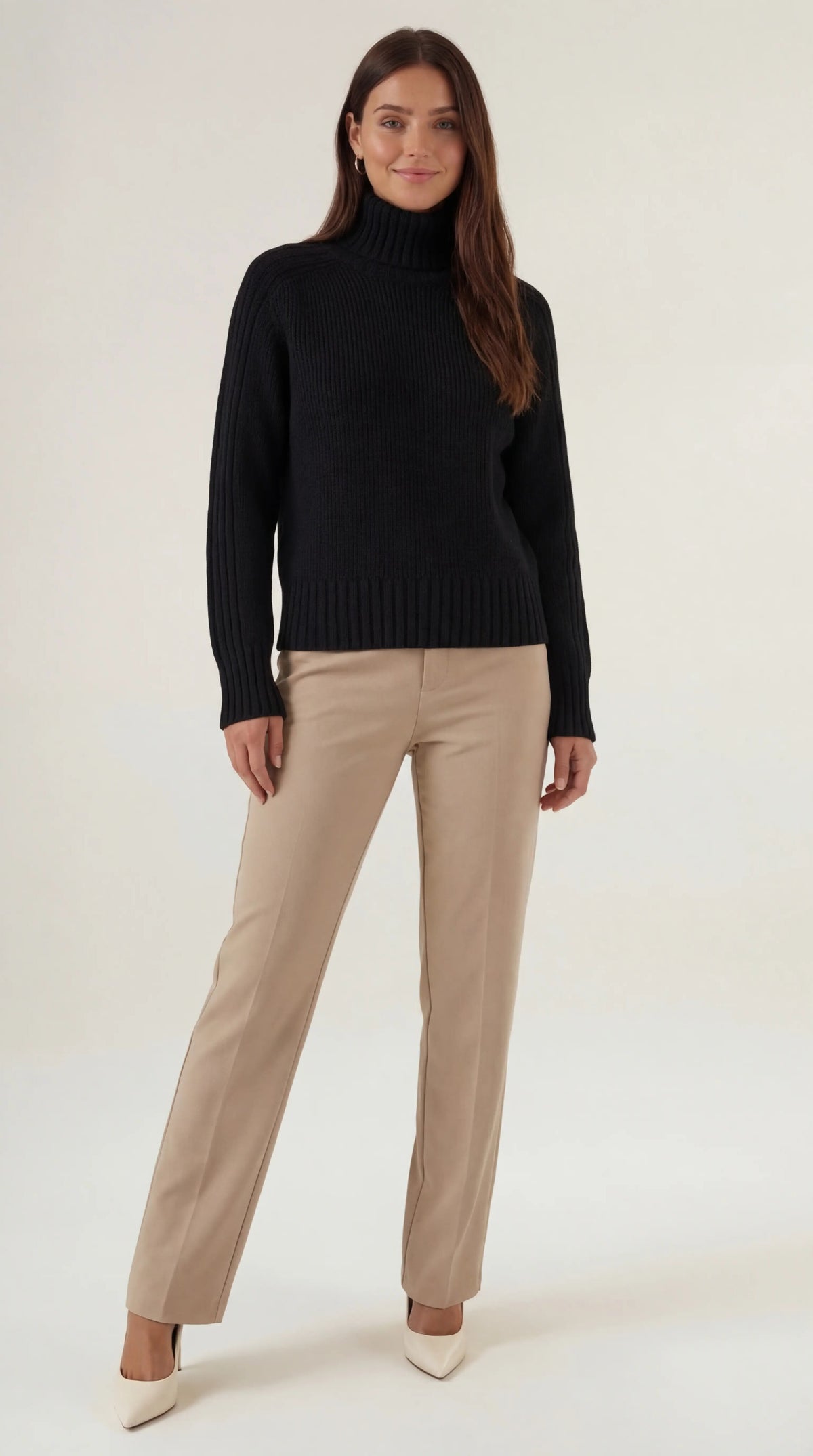 Aurea Milagros™ | Suéter Oversize de Cuello Alto