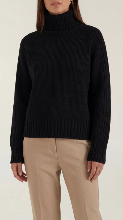 Aurea Milagros™ | Suéter Oversize de Cuello Alto