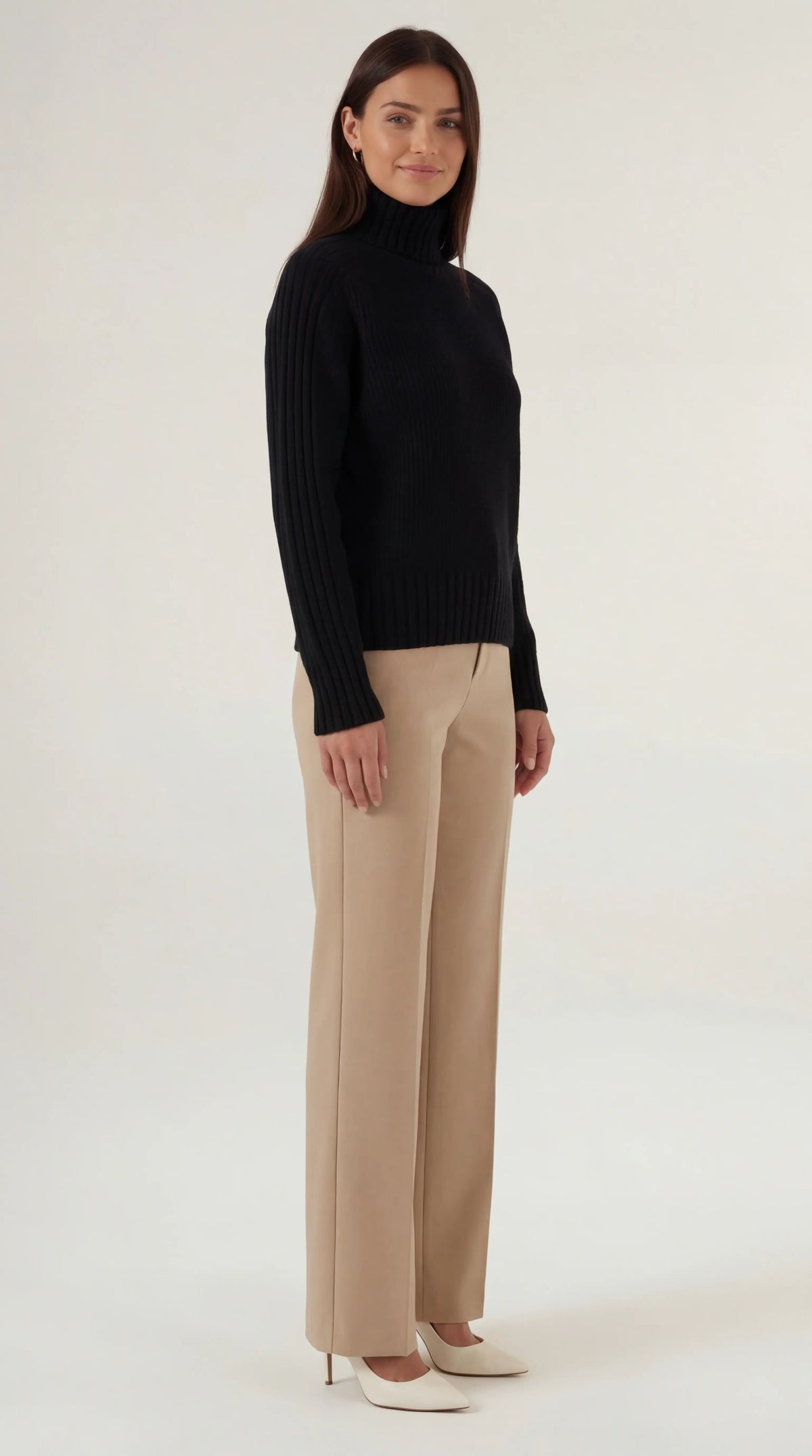 Aurea Milagros™ | Suéter Oversize de Cuello Alto
