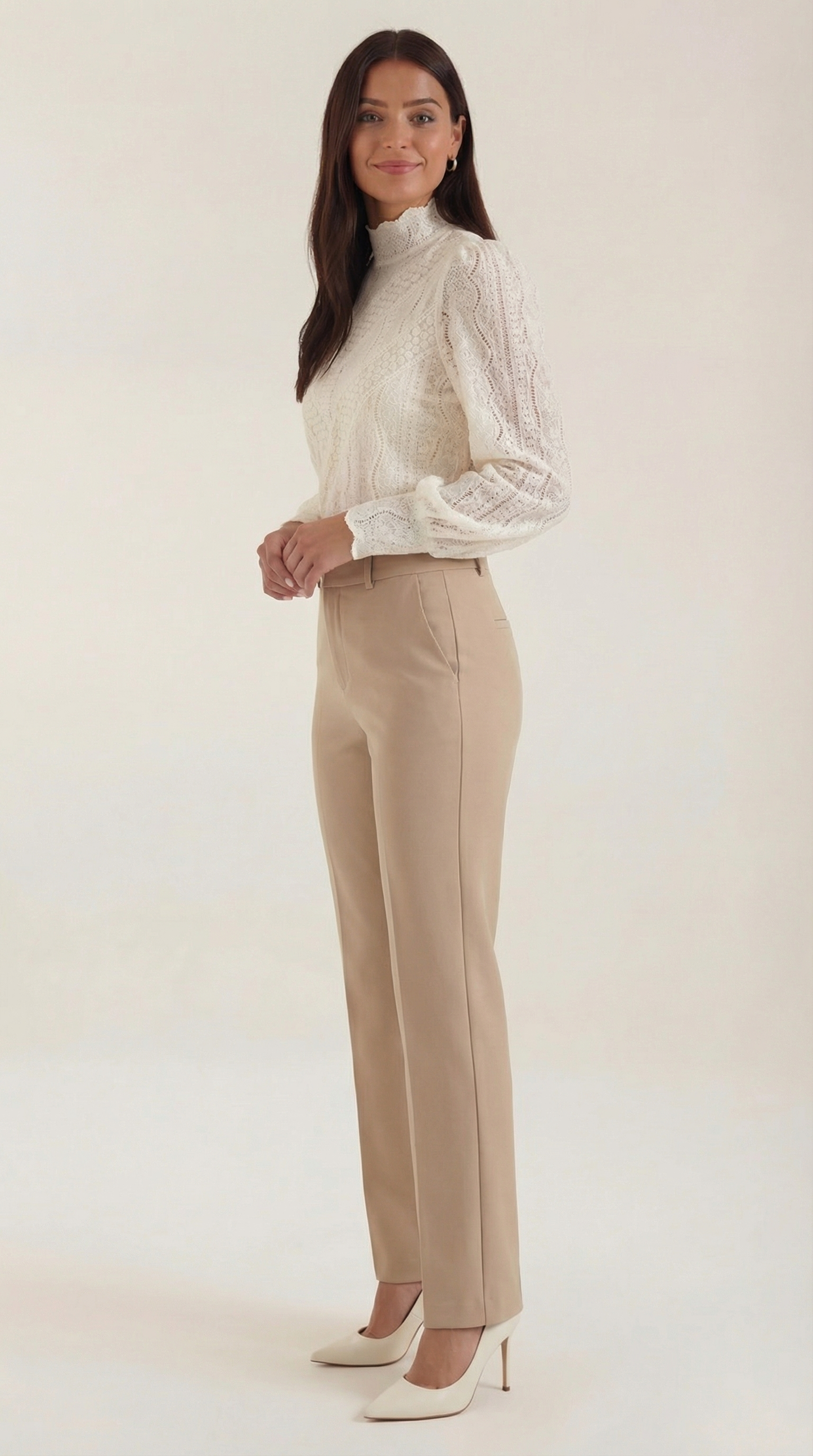 Ana Amapola™ | Blusa Estructurada de Manga Larga Loretta