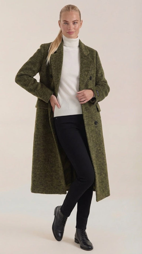 Rosa Iria™ | Gabardina de Lana Lucille