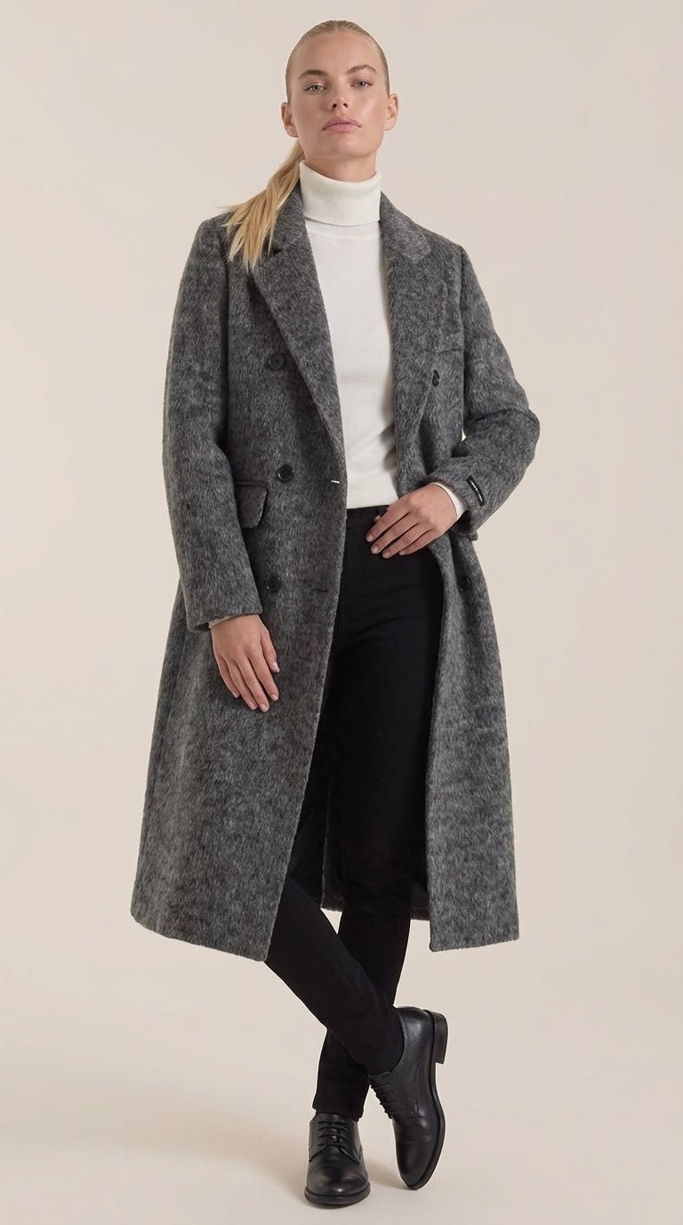 Rosa Iria™ | Gabardina de Lana Lucille
