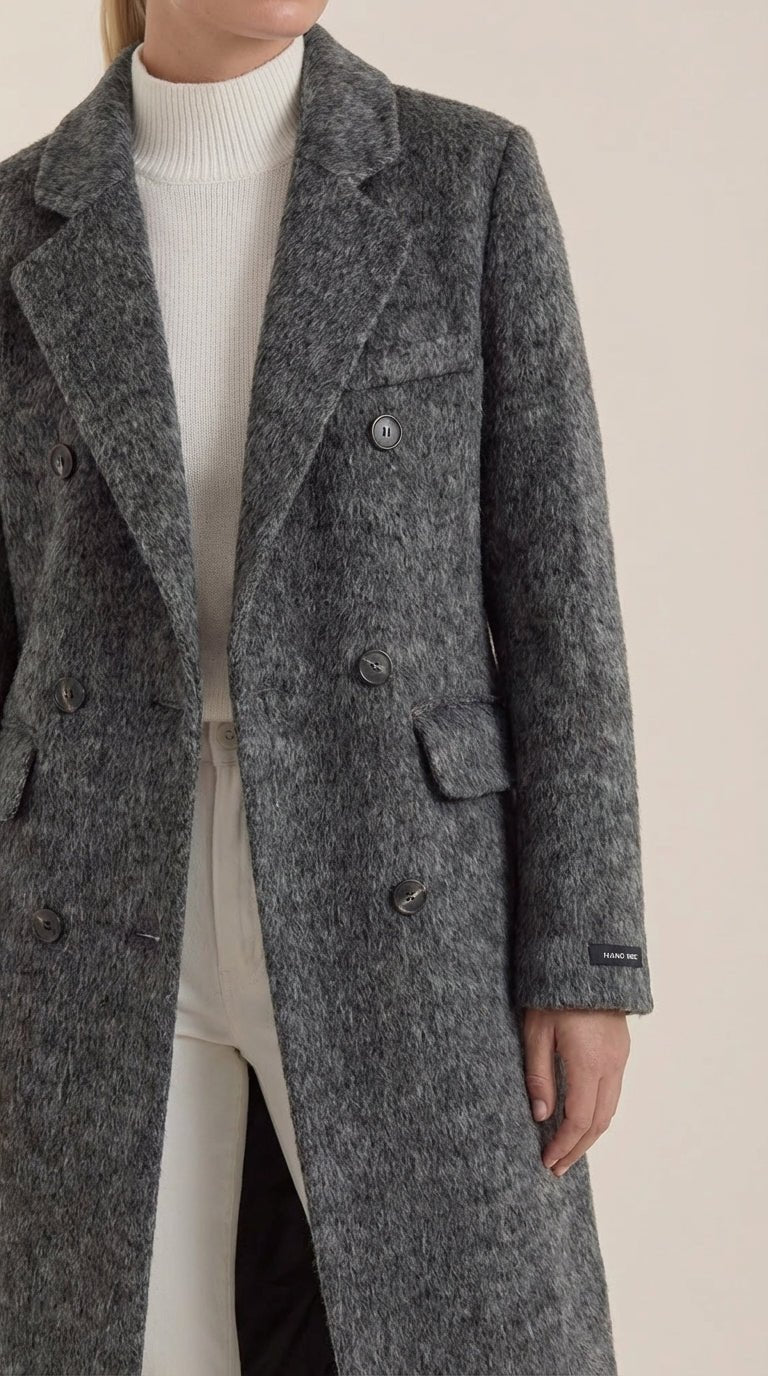Rosa Iria™ | Gabardina de Lana Lucille